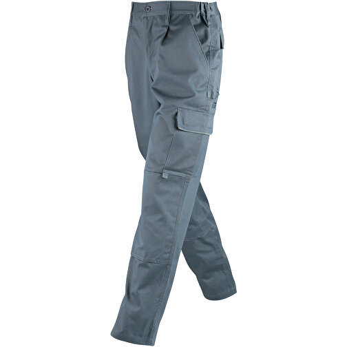 Workwear Pants , James Nicholson, carbon, 65% Polyester, 35% Baumwolle, 3XL, , Bild 1