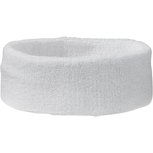 Terry Headband , Myrtle Beach, weiß, 80% Baumwolle, 20% Elasthan, one size, , Bild 1