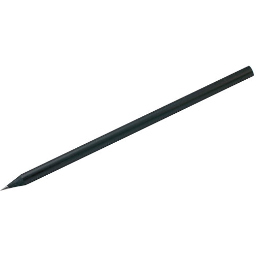 Eco Bleistift Schwarz , Green&Good, schwarz, Holz, 17,50cm x 0,60cm x 0,60cm (Länge x Höhe x Breite), Bild 2