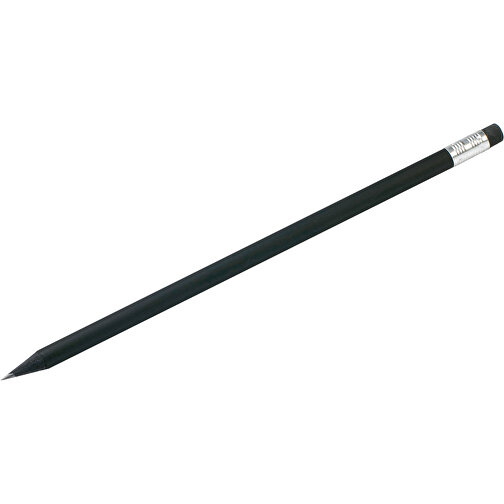 Eco Bleistift Schwarz , Green&Good, schwarz, Holz, 17,50cm x 0,60cm x 0,60cm (Länge x Höhe x Breite), Bild 2