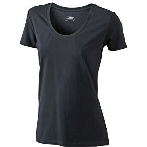 Tee-shirt femme col rond extensible, Image 1