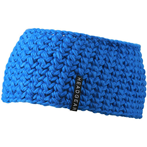 Crocheted Headband , Myrtle Beach, aqua, 100% Polyester, one size, , Bild 1