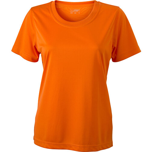Ladies’ Active-T , James Nicholson, orange, 100% Polyester, S, , Bild 1