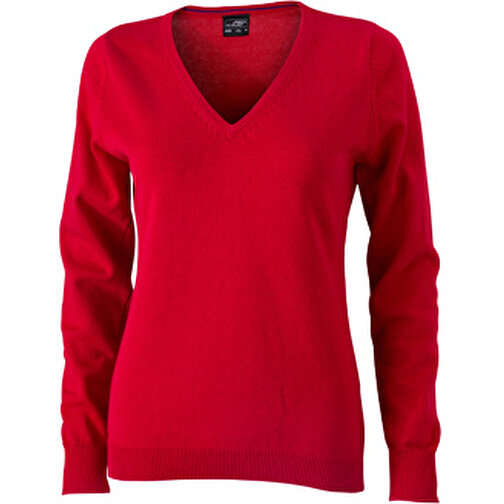 Sweater med V-hals til damer, Billede 1