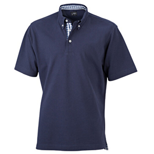 Polo inserts vichy homme, Image 1