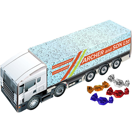 LKW Metallic Sweets , Karton, 4,50cm x 6,00cm x 20,00cm (Länge x Höhe x Breite), Bild 1