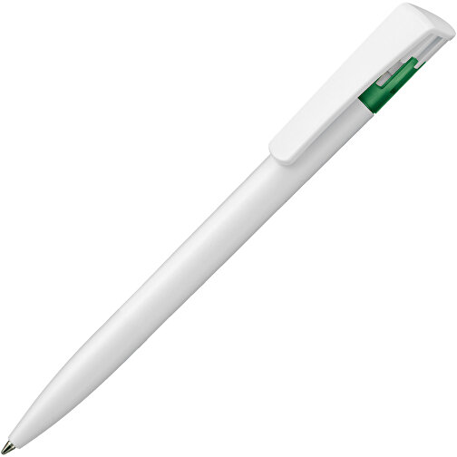 Kugelschreiber All-Star SF , Ritter-Pen, limonen-grün/weiss, ABS-Kunststoff, 14,70cm (Länge), Bild 2