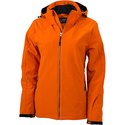 Ladies’ Wintersport Jacket , James Nicholson, dark-orange, 100% Polyester, XL, , Bild 1