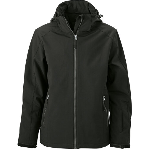 Men’s Wintersport Jacket , James Nicholson, schwarz, 100% Polyester, S, , Bild 1