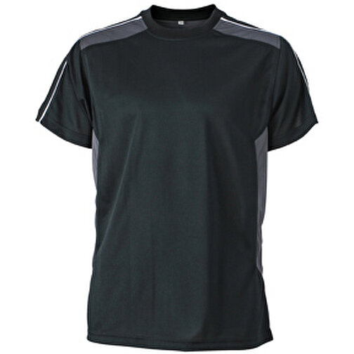 Craftsmen T-Shirt , James Nicholson, schwarz/carbon, 100% Polyester, M, , Bild 1