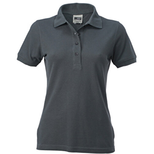 Ladies’ Workwear Polo , James Nicholson, carbon, 50% Polyester, 50% Baumwolle, gekämmt, 3XL, , Bild 1