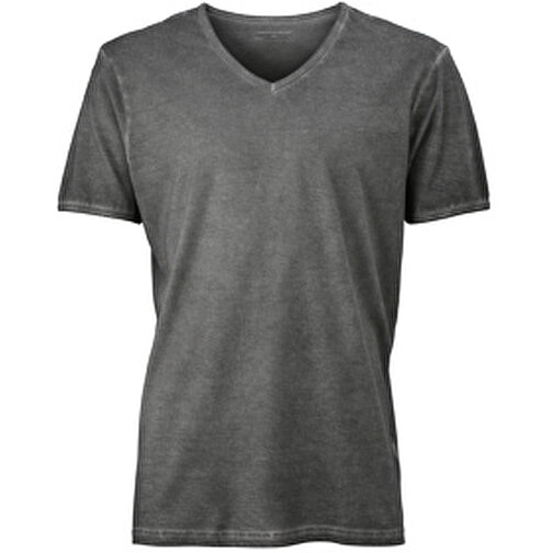Men’s Gipsy T-Shirt , James Nicholson, graphite, 100% Baumwolle, XXL, , Bild 1