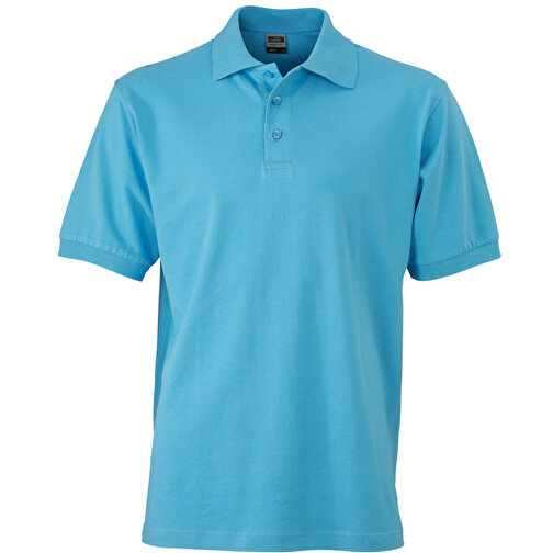 Classic Polo , James Nicholson, sky-blau, 100% Baumwolle, gekämmt, ringgesponnen, XXL, , Bild 1