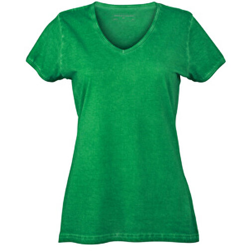 Ladies’ Gipsy T-Shirt , James Nicholson, fern-grün, 100% Baumwolle, S, , Bild 1