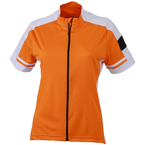 Ladies’ Bike-T Full Zip , James Nicholson, orange, 100% Polyester, M, , Bild 1