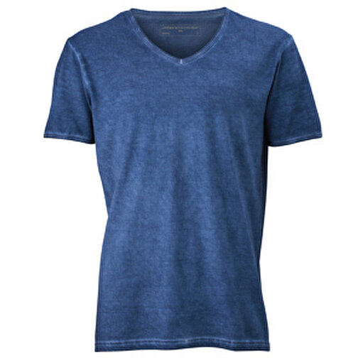 Men’s Gipsy T-Shirt , James Nicholson, denim, 100% Baumwolle, M, , Bild 1