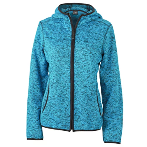 Veste à capuche en tricot polaire femme, Image 1