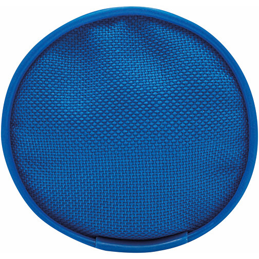 Runde Stiftetasche SCHOOL , blau, 600D Polyester, 20,00cm (Höhe), Bild 5