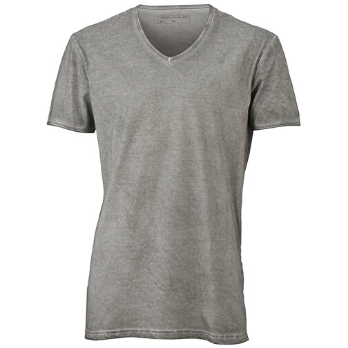 Men’s Gipsy T-Shirt , James Nicholson, grau, 100% Baumwolle, L, , Bild 1