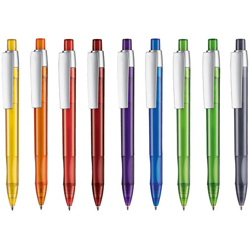 Kugelschreiber Cetus Transparent , Ritter-Pen, flamingo, ABS-Kunststoff, 14,20cm (Länge), Bild 4