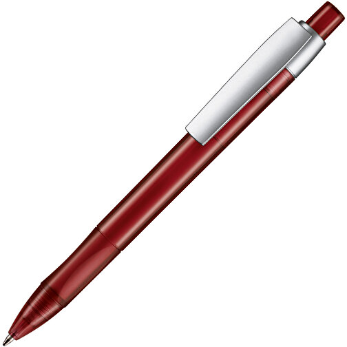 Kugelschreiber Cetus Transparent , Ritter-Pen, rubin-rot, ABS-Kunststoff, 14,20cm (Länge), Bild 2