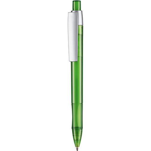 Kugelschreiber Cetus Transparent , Ritter-Pen, gras-grün, ABS-Kunststoff, 14,20cm (Länge), Bild 1