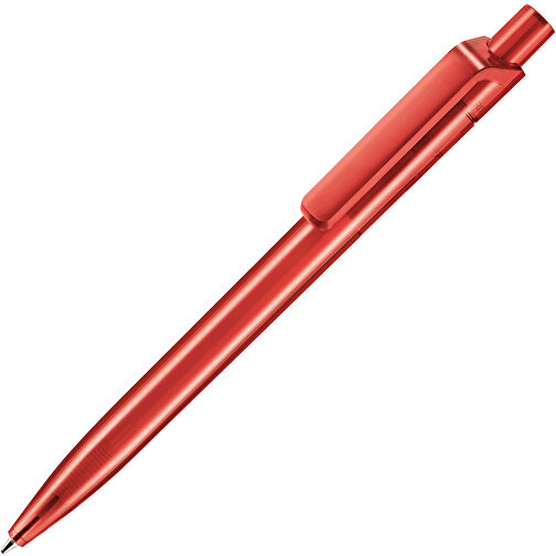 Kugelschreiber INSIDER TRANSPARENT , Ritter-Pen, feuer-rot, ABS-Kunststoff, 14,00cm (Länge), Bild 2