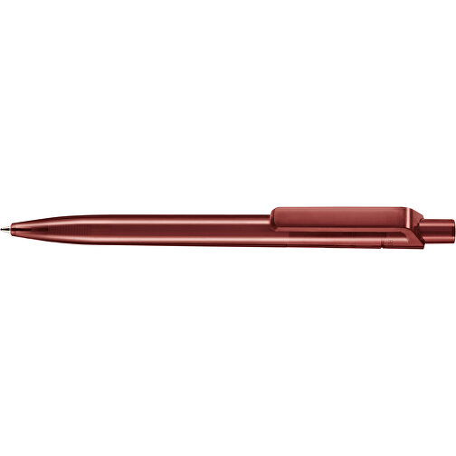 Kugelschreiber INSIDER TRANSPARENT , Ritter-Pen, rubin-rot, ABS-Kunststoff, 14,00cm (Länge), Bild 3