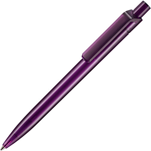 Kugelschreiber INSIDER TRANSPARENT , Ritter-Pen, pflaumen-lila, ABS-Kunststoff, 14,00cm (Länge), Bild 2