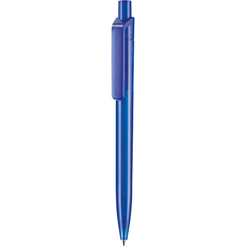Kugelschreiber INSIDER TRANSPARENT , Ritter-Pen, royal-blau, ABS-Kunststoff, 14,00cm (Länge), Bild 1