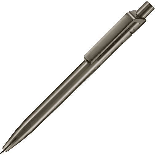 Kugelschreiber INSIDER TRANSPARENT , Ritter-Pen, rauch-grau, ABS-Kunststoff, 14,00cm (Länge), Bild 2