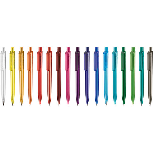 Kugelschreiber INSIDER TRANSPARENT , Ritter-Pen, rauch-grau, ABS-Kunststoff, 14,00cm (Länge), Bild 4
