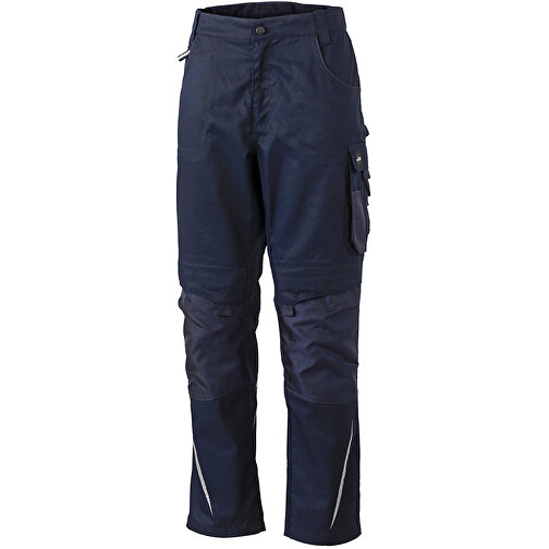 Workwear Pants , James Nicholson, navy/navy, 100% Polyamid CORDURA ®, 46, , Bild 1