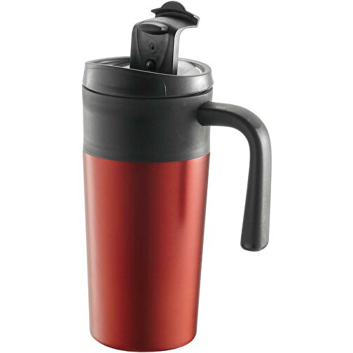 Metmaxx® Bicchiere thermos 'EnjoyDesignCup' rosso, Immagine 1