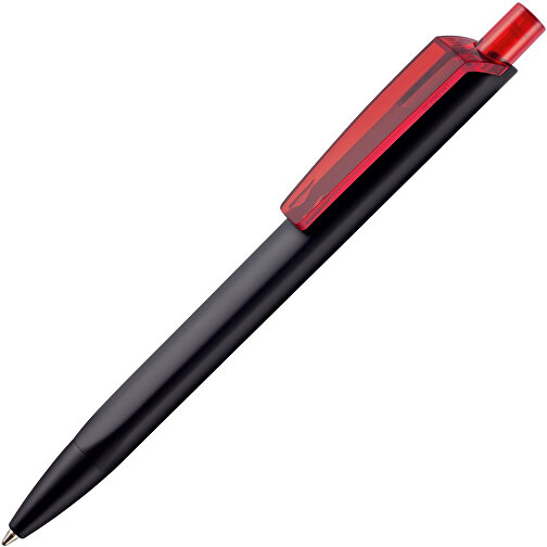 Kugelschreiber Tri-Star Soft STP , Ritter-Pen, feuer-rot/schwarz, ABS-Kunststoff, 14,20cm (Länge), Bild 2