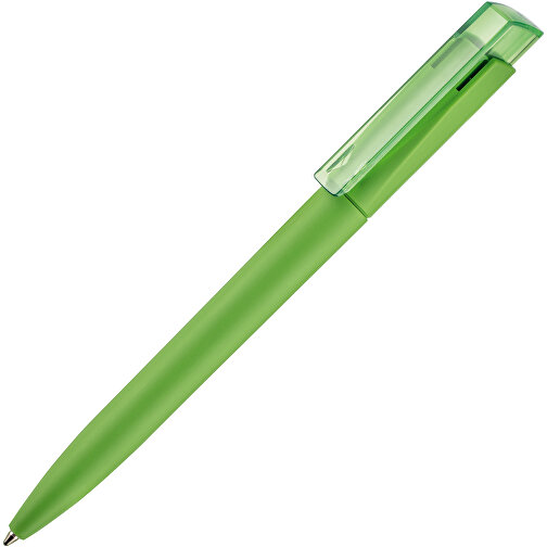 Kugelschreiber Fresh Soft ST , Ritter-Pen, apfel-grün/gras-grün, ABS-Kunststoff, 14,40cm (Länge), Bild 2