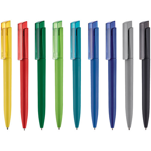 Kugelschreiber Fresh Soft ST , Ritter-Pen, apfel-grün/gras-grün, ABS-Kunststoff, 14,40cm (Länge), Bild 4