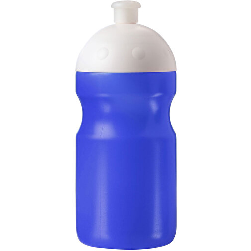 Trinkflasche 'Fitness' 0,5 L Mit Saugverschluss , standard-blau PP, Kunststoff, 17,50cm (Höhe), Bild 1