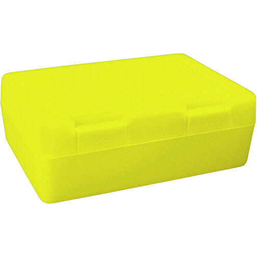 Vorratsdose 'Dinner-Box' , trend-gelb PP, Kunststoff, 18,00cm x 6,50cm x 13,00cm (Länge x Höhe x Breite), Bild 1
