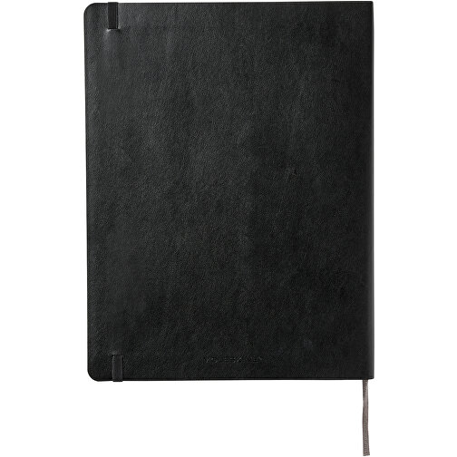 Moleskine Classic Softcover Notizbuch XL – Liniert , Moleskine, schwarz, Lederimitat Papier, 25,00cm x 1,20cm x 19,00cm (Länge x Höhe x Breite), Bild 4