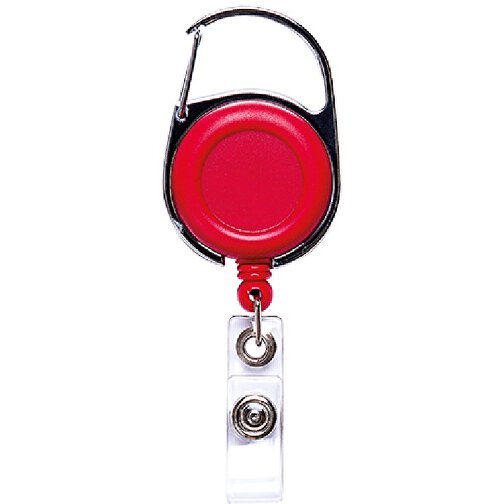 Porta skipass in (rosso, Plastica, 18g) come regali-aziendali su