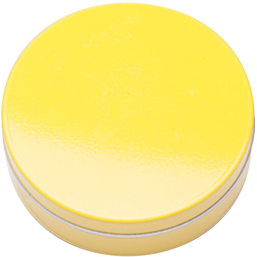 XS-Taschendose , tictac, gelb-glänzend, 1,60cm (Höhe), Bild 2
