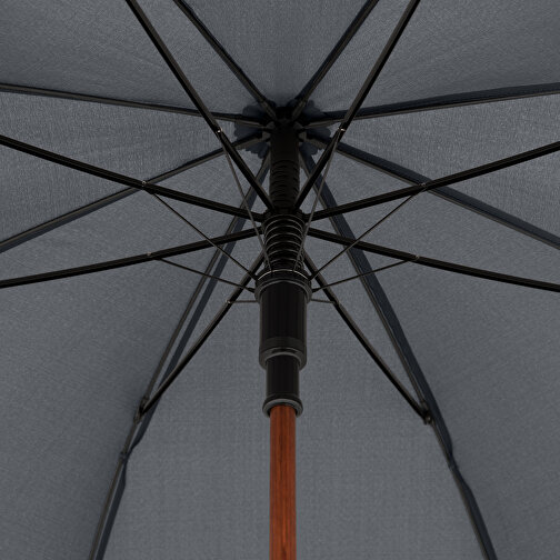 Doppler Regenschirm Oslo AC , doppler, grau, Polyester, 90,00cm (Länge), Bild 5