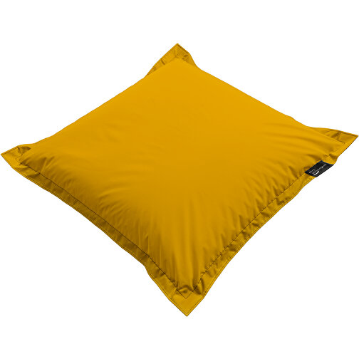 Sitzsack Quad Lounger , gelb, 40% Repreve® / 60% Polyester, 140,00cm x 30,00cm x 140,00cm (Länge x Höhe x Breite), Bild 1