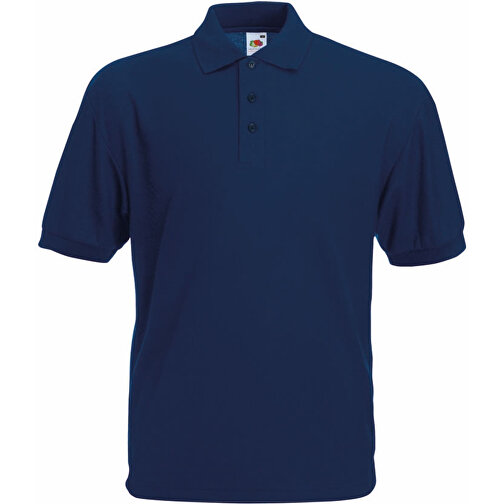 65/35 Polo , Fruit of the Loom, navy, 35 % Baumwolle / 65 % Polyester, M, , Bild 1
