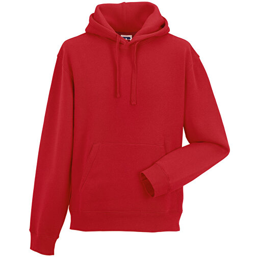 Authentic Hooded Sweat , Russell, rot, 80 % Baumwolle, 20 % Polyester, 3XL, , Bild 1