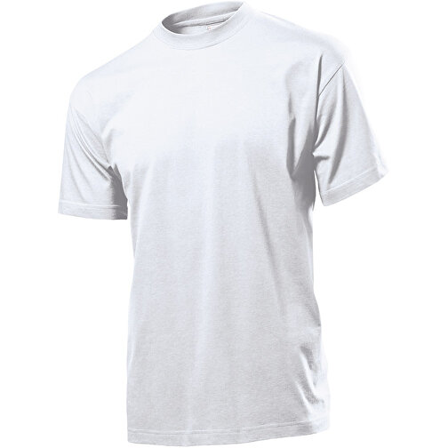 Classic Men T-Shirt , Stedman, weiß, 100 % Baumwolle, L, , Bild 1