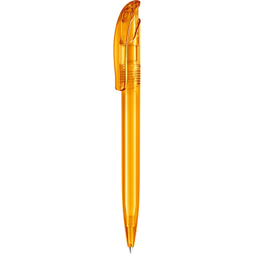 Senator® Challenger Clear Druckkugelschreiber , Senator, gelb, Kunststoff, 15,00cm x 149,00cm x 12,00cm (Länge x Höhe x Breite), Bild 1