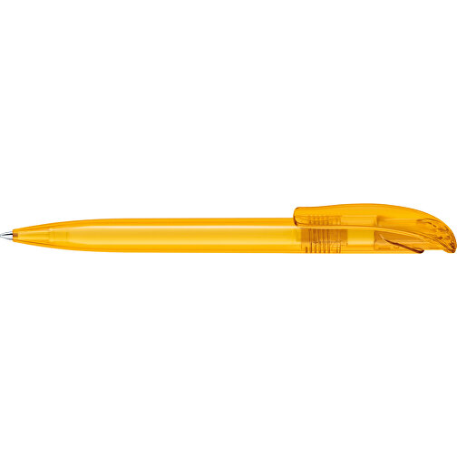 Senator® Challenger Frosted Druckkugelschreiber , Senator, gelb, Kunststoff, 15,00cm x 149,00cm x 12,00cm (Länge x Höhe x Breite), Bild 3