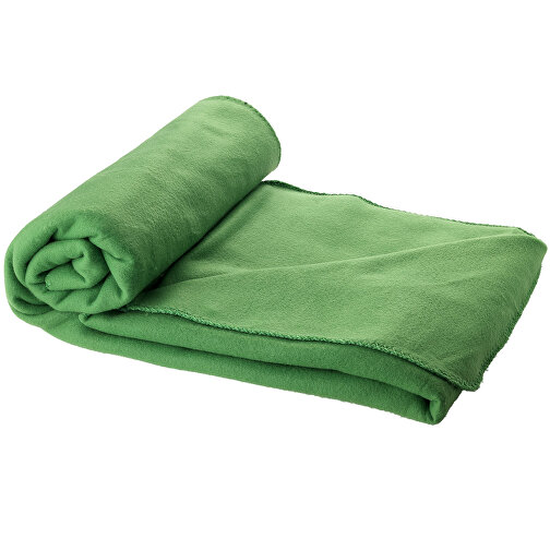 Huggy Fleecedecke Mit Hülle , grün, 100% Polar Fleece, 200 g/m2, 150,00cm x 120,00cm (Länge x Breite), Bild 2